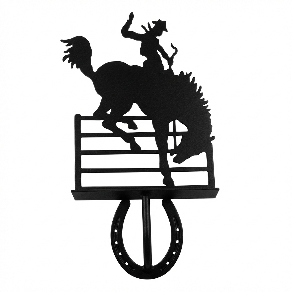 Single Hook Coat Rack - Horseshoe Style Hook