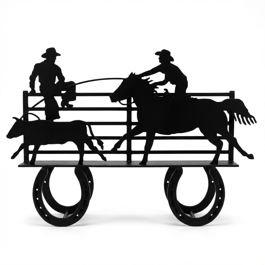 Two Hook Coat Rack - Horseshoe Style Hook