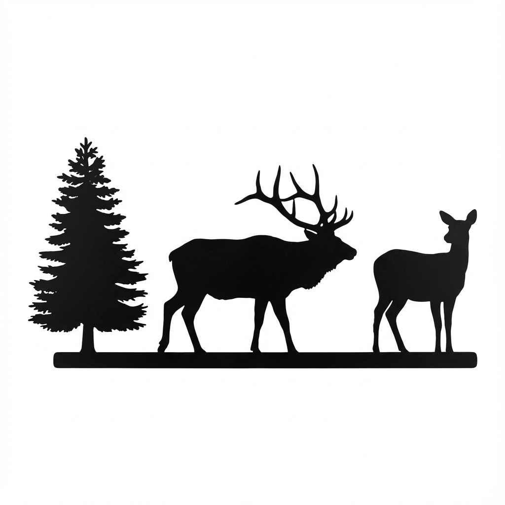 Horseshoe 5 Towel Rack