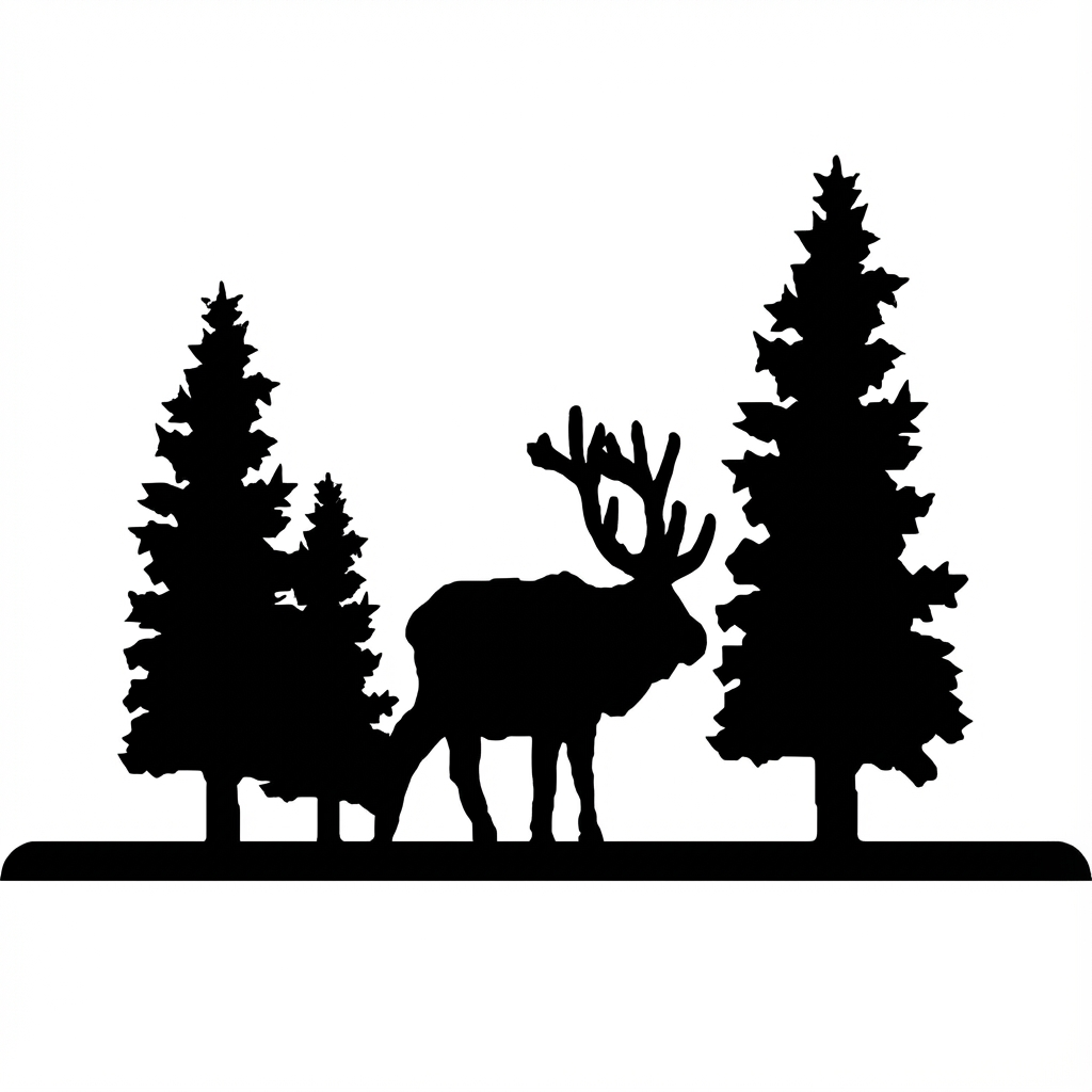 Fireplace Tools Buffalo Base Top Scene