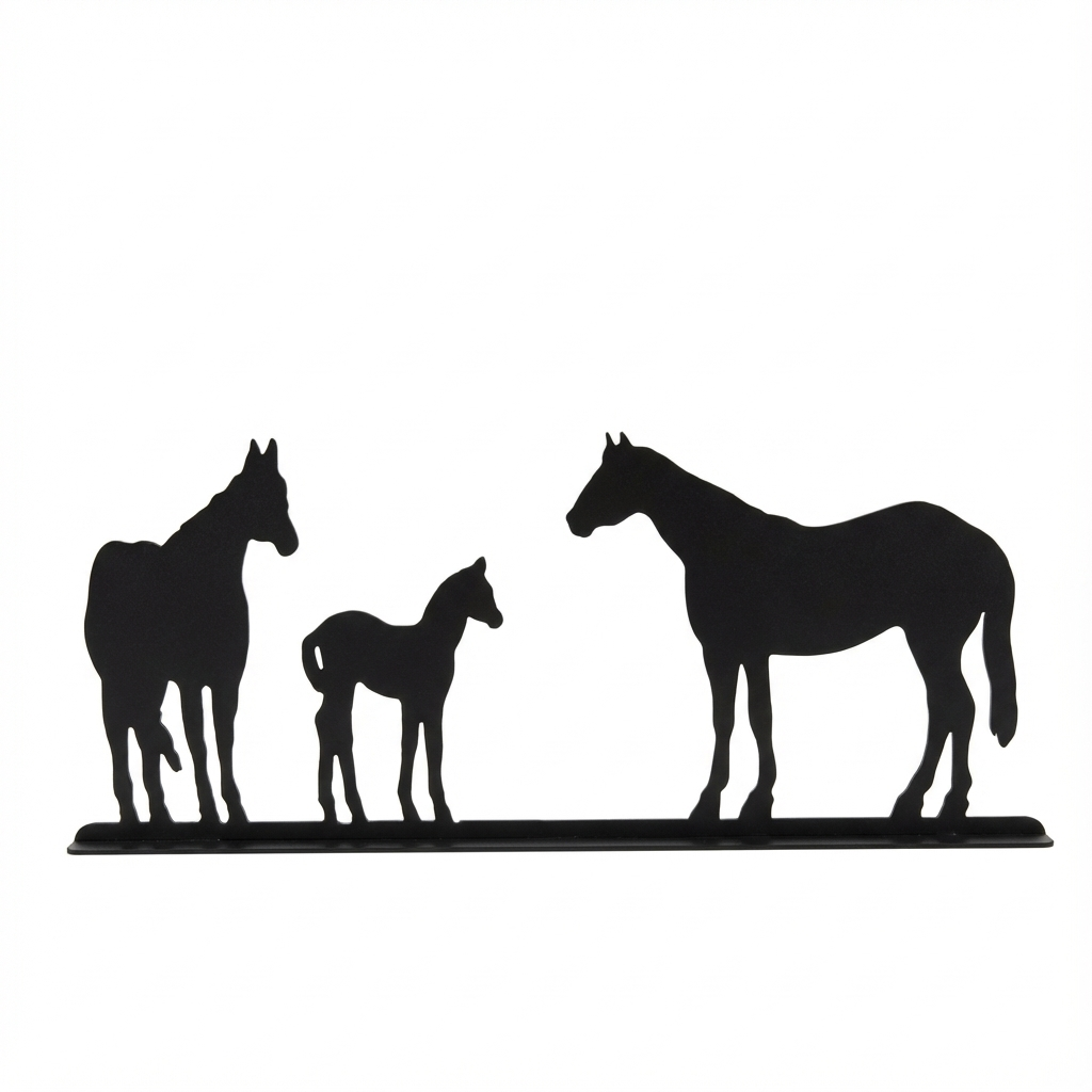 Horseshoe 5 Towel Rack