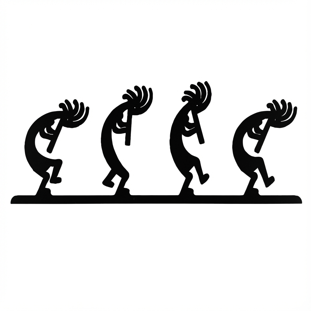 Horseshoe 5 Towel Rack