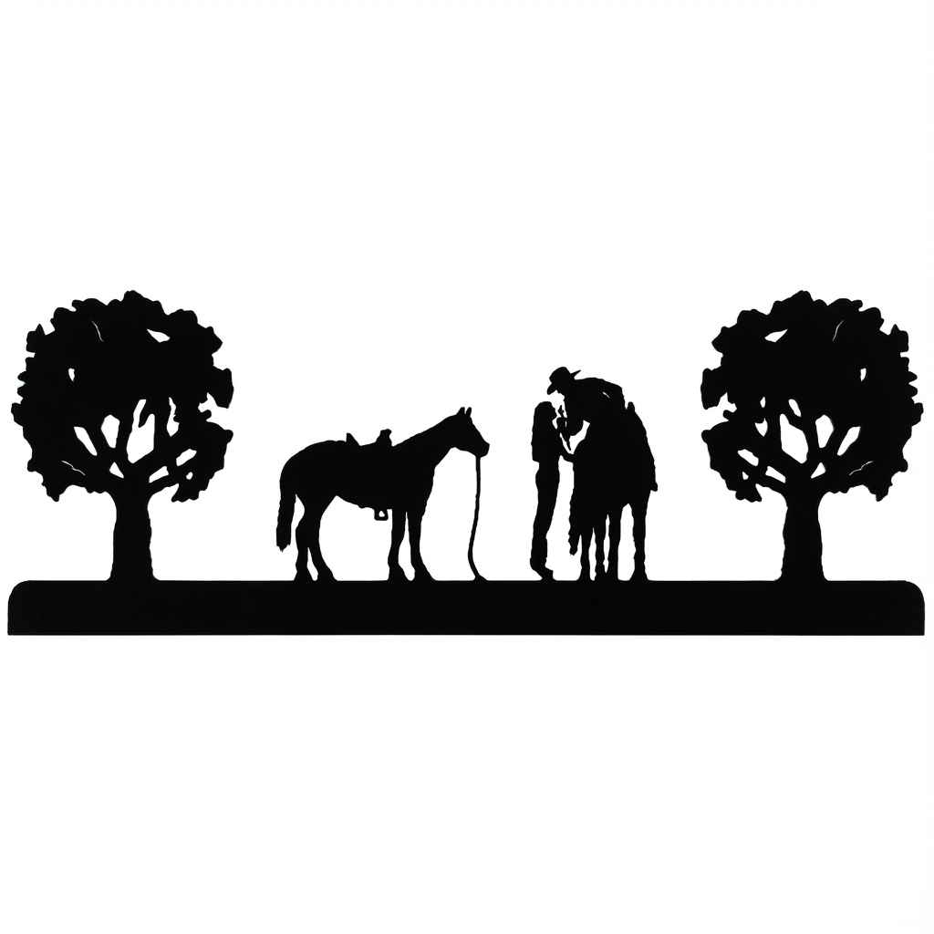 Horseshoe 5 Towel Rack