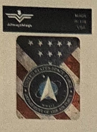 Space Force Military Flag - Vinyl Decal
