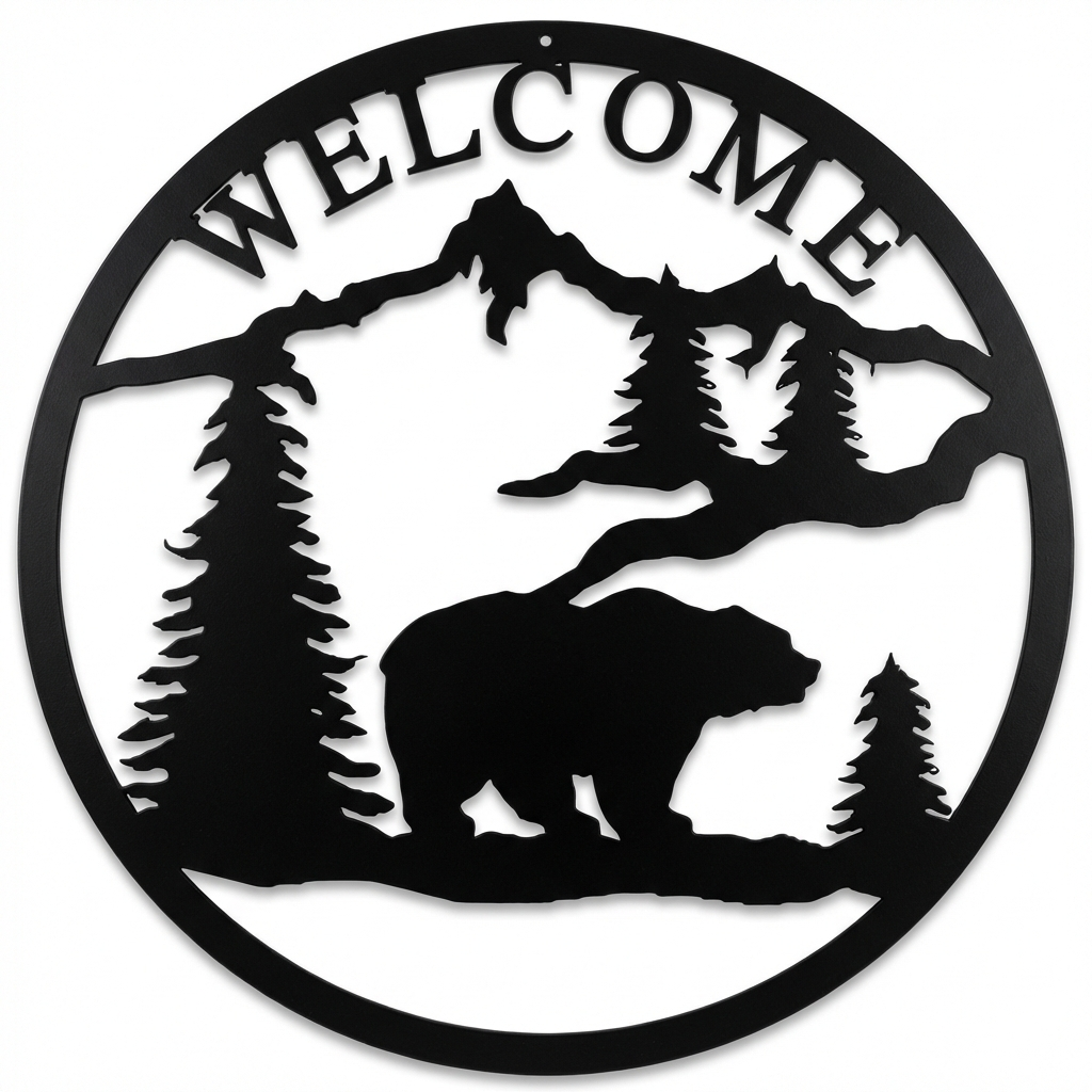 Wall Hanging Round 24 Inch - Many Designs