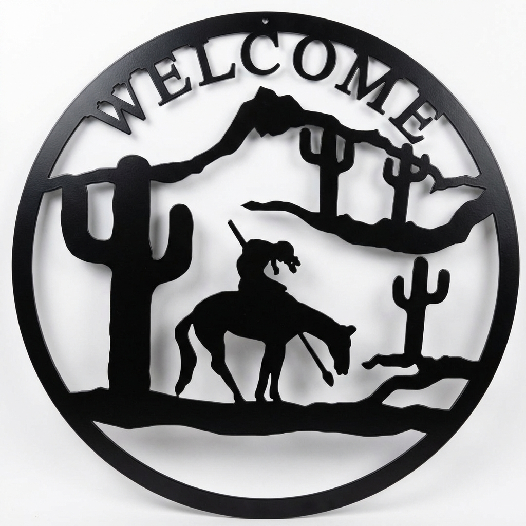 Wall Hanging Round 24 Inch - Many Designs