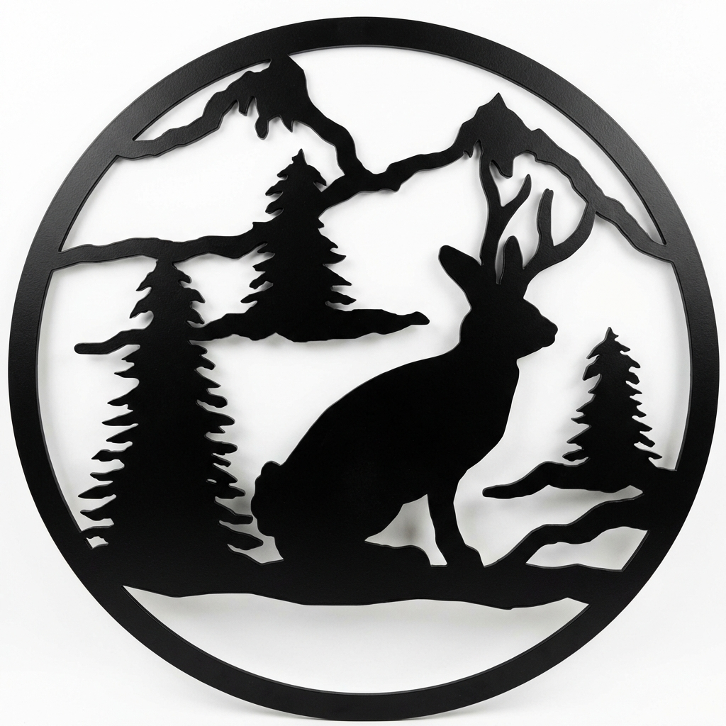 Wall Hanging Round 24 Inch - Many Designs