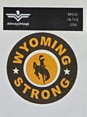 Wyoming Strong Brown - Vinyl Decal